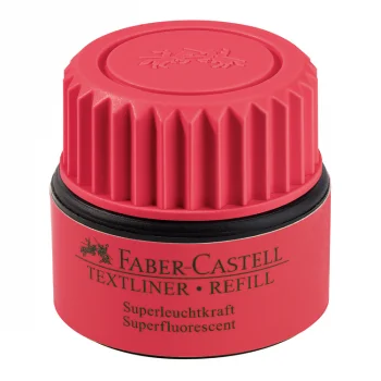 Faber Castell Fosforlu Kalem Mürekkebi 1549 Kırmızı 154921