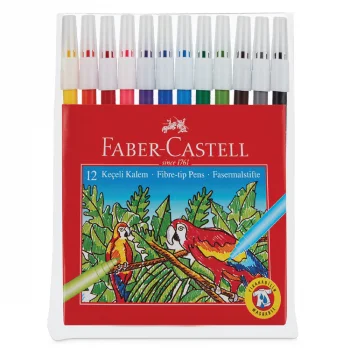 Faber Castell Keçeli Kalem Yıkanabilir 12li 5067155130000