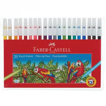 Faber Castell Keçeli Kalem Yıkanabilir 20li 506715512000