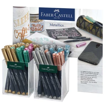 Faber Castell Markör Kalem Metalik 60lı Stand 5040160760000