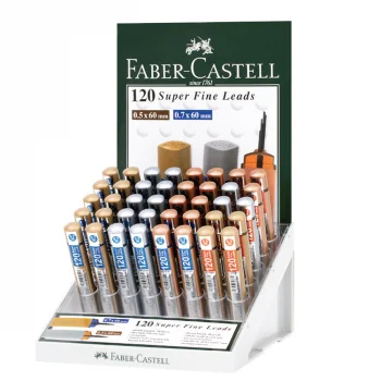 Faber Castell Min Uç Grip 0.5 Mm 0.7 Mm Otc Stand 90x Metalik 509012768700