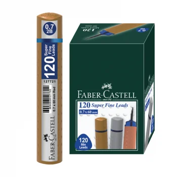 Faber Castell Min Uç Grip 0.7 Mm 2b 60 Mm 120li Altın Tüp 5090127733000