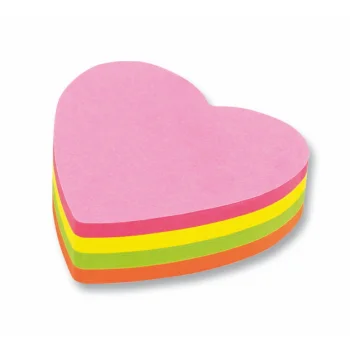 Faber Castell Not Kağıdı 70*70 Yapışkanlı Kalp 583139