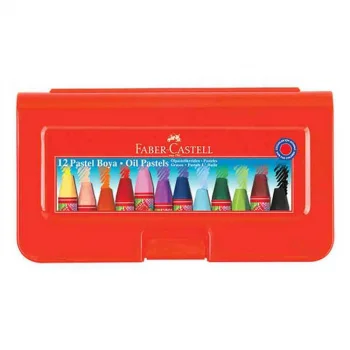 Faber Castell Pastel Boya Çantalı 12 Renk 5281125112000