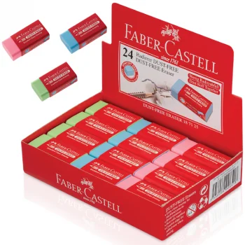Faber Castell Silgi Dust-free 24lü Renkli 5130187125000