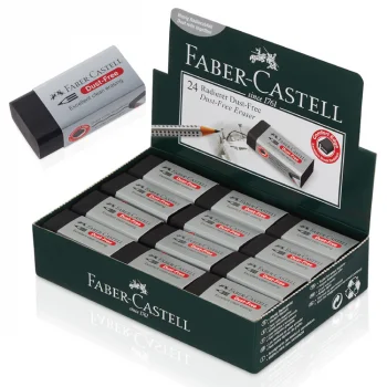 Faber Castell Silgi Dust-free Siyah 24lü 5130187171000