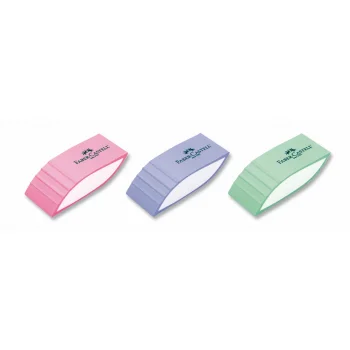 Faber Castell Silgi Yaprak Şekilli 3 Renk 24lü 183050