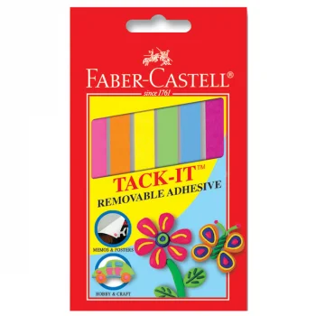 Faber Castell Tack-it 50 Gr Hamur Yapıştırıcı Renkli 187094 Yeni