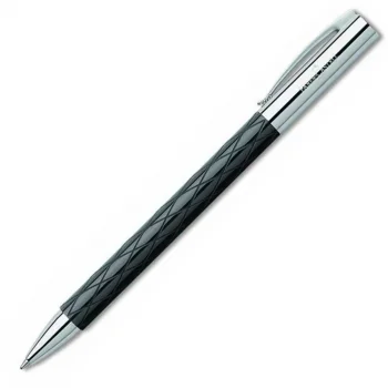 Faber Castell Tükenmez Kalem Ambiton Rhombus Siyah 5191148900000