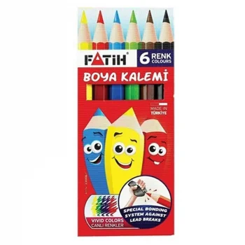 Fatih 6 Renk Kuruboya Yarım Boy 1/2 33006
