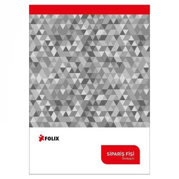 Folix Sipariş Fişi 1 / 50  Otokopili  Flx-810460