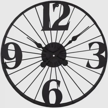 Galaxy Duvar Saati Dm-60-k Siyah Metal