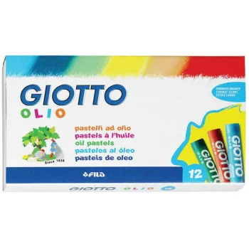 Giotto 293000 Olio Yağlı Pastel Boya 12li Kt.
