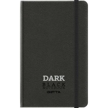 Gıpta 13x21 Dark İp.dkş.deri Kapak Defter 64 Yaprak Çizgisiz Stand 3-2788000-2011