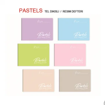 Gıpta 25x35 Pastels Tel Dkş.pp Kapak 32 Yp.resim Defteri 3-4161000-2011