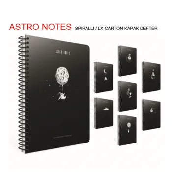 Gıpta A4 Astro Notes Sp.karton.kpk.defter 80 Yp.çizgili 3-5407000-2011