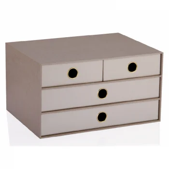 Gıpta Blista Mink 4 Çekmeceli Masa Üstü Set Org7426