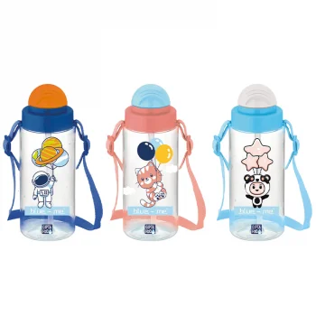 Gıpta Blue-me Tritan Desenli Pipetli Matara 500cc 4-k750300-5001