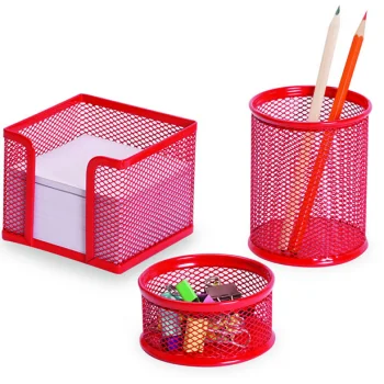 Gıpta Metal Masa Seti 3 Parça Kırmızı F003200