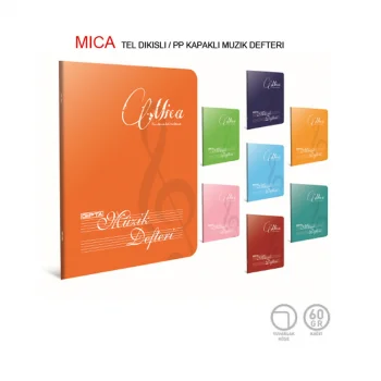 Gıpta Mica A4 Pp Kapak Müzik Defteri 40 Yaprak 1701