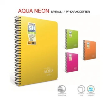 Gıpta Quadro 17x24 Spiralli Pp Kapak Defter 150 Yaprak Çizgili 3-2907000-2011