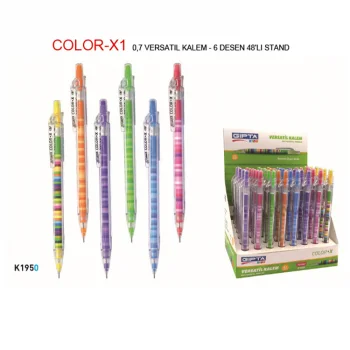 Gıpta Versatil Kalem 0.7 6desen 48li K195000