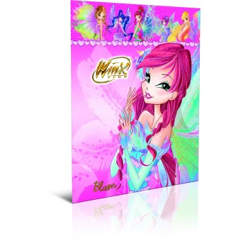 Gıpta Winx A5 Karton Kapak Defter 60 Yaprak Kareli 3086
