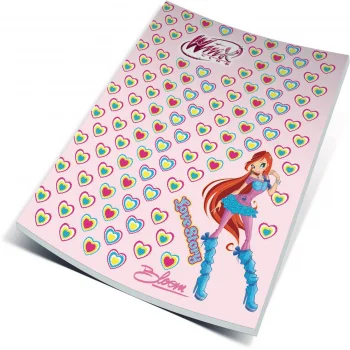 Gıpta Winx A5 Spiralli Pp Kapak Defter 60 Yaprak Çizgili 3166