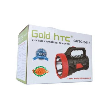 Gold Htc Ghtc-2415 Şarjlı El Feneri 15 W