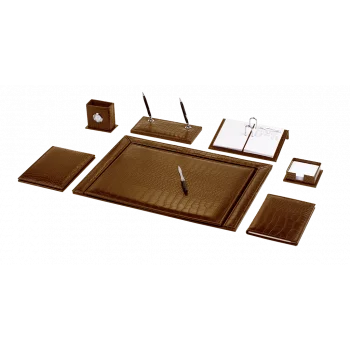 Gülpaş Sümen Takımı Krokodil 9 Parça Deri 251