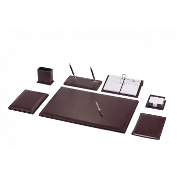 Gülpaş Sümen Takımı Lüx 9 Parça Suni Deri Klasik Bordo 260