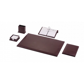 Gülpaş Sümen Takımı Suni Deri 5 Parça Klasik Bordo 289