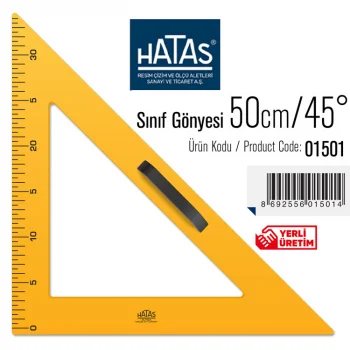 Hatas Sınıf Gönyesi 50 Cm 45 1501