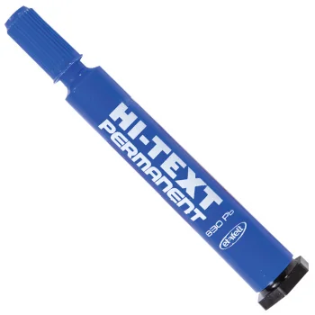 Hi-text Markör Kalem Yuvarlak Uç Mavi 830 Pbm