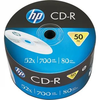 Hp Cd-r 700 Mb Data 80 Min Music 52 X 50li