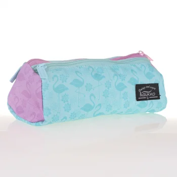 Kaukko Wiclight 3 Bölmeli Kalem Çantası Flamingo K2320