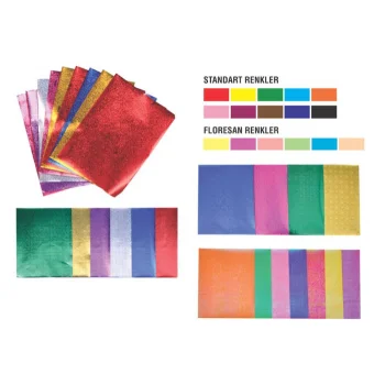 Keskin Color 10lu Krş. Hologra Yıld Elişi Kağıdı 180017-99