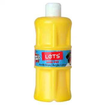 Lets L-5301 Akrilik Boya 500 Ml Sarı