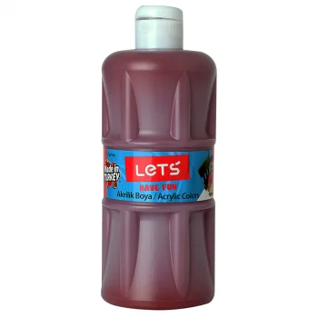 Lets L-5308 Akrilik Boya 500 Ml Kahverengi