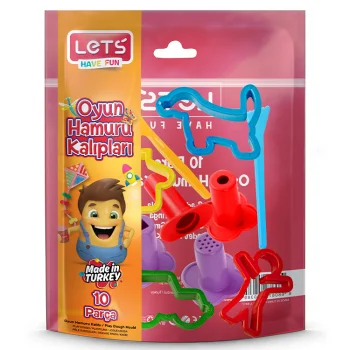 Lets L-8417 Oyun Hamuru Kalıpları 10 Parça