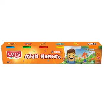 Lets L-8450 Oyun Hamuru 690 Gr 6 Lı