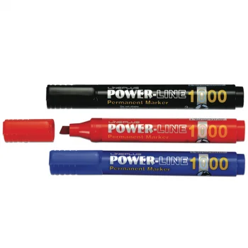 Lineplus Markör Kalem Kesik Uç 5 Mm 1100 Kırmızı 40395