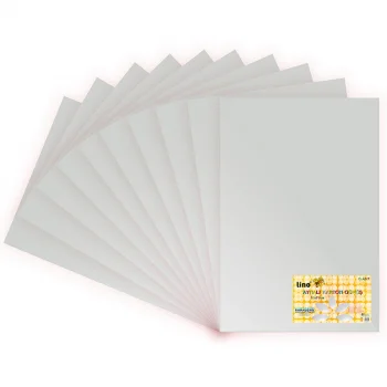 Lino Aynalı Karton 50*70 Cm Metalik Gümüş 10lu 2708jq-g