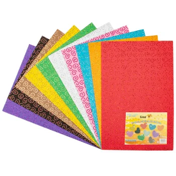 Lino Eva 20*30 Cm Simli Spira Desesnli 10 Renk 2 Mm 2801j-5