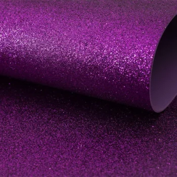 Lino Eva 50*70 Cm 10 Renk 2 Mm Simli Mor Rbe-619