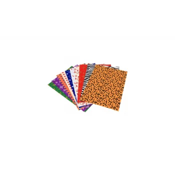 Lino Keçe 20*30 Cm Desenli 8 Renk Desen 10lu 2720j