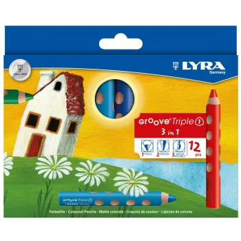 Lyra Groove Triple One Boya Kalemi 12li Askılı Paket L3831120