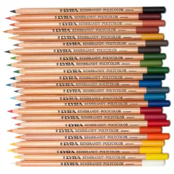 Lyra L-2001122 Rembrandt Polycolor 12li Metal Kutu Gri Tonlar