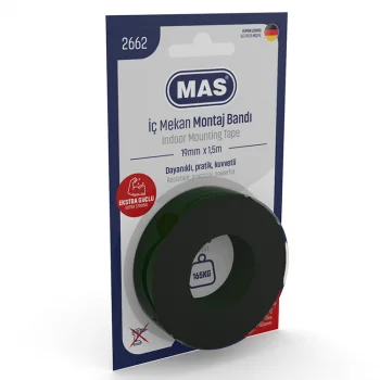 Mas Bant Montaj İç Mekan Extra Güçlü 19mm*1.5m 2662