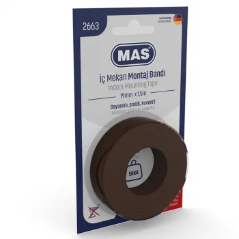 Mas Bant 2663 Montaj İç Mekan Güçlü 19mm*1.5m